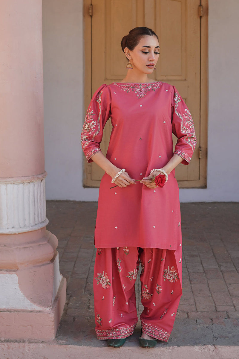URGE - 2PC DHANAK EMBROIDERED ZN-1089