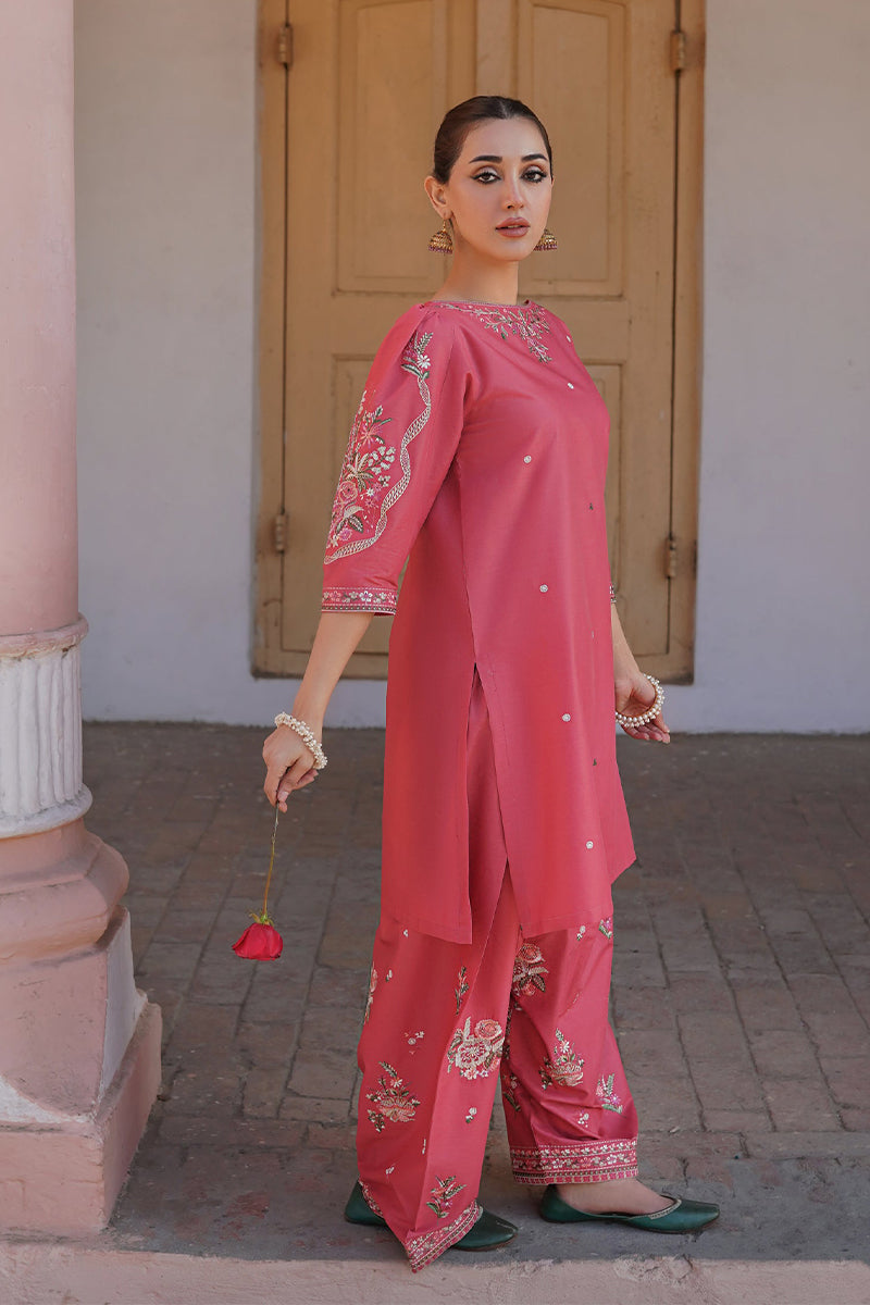 URGE - 2PC DHANAK EMBROIDERED ZN-1089