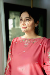 URGE - 2PC DHANAK EMBROIDERED ZN-1089