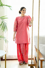 URGE - 2PC DHANAK EMBROIDERED ZN-1089