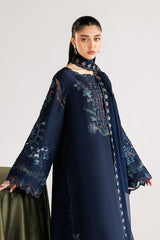 Iznik Brand Dhanak Embroidery 3 Piece Unstitched Dress ZN-1175