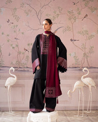 Charizma Brand Most Viral Colour With Embroidered Unstitched 3 Piece Dress ZN-1168