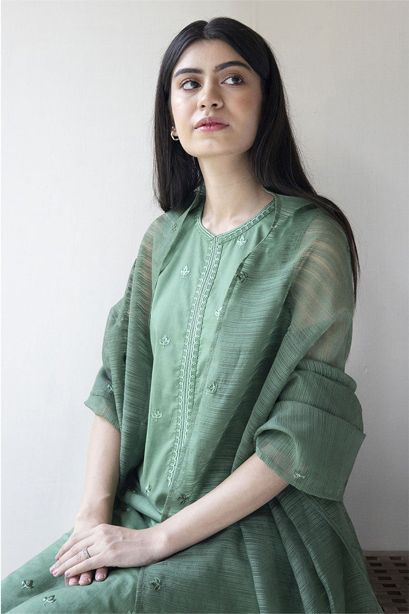DYOT - 3PC Cambric Embroidered ZN-1074