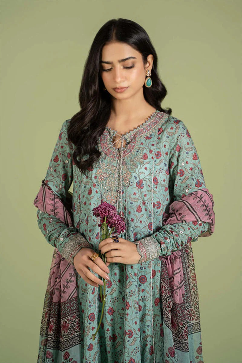 BAROQUE - 3PC KARANDI PRINTED ZN-1080