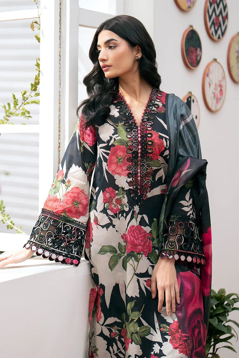BAROQUE - 3PC KARANDI PRINTED ZN-1100