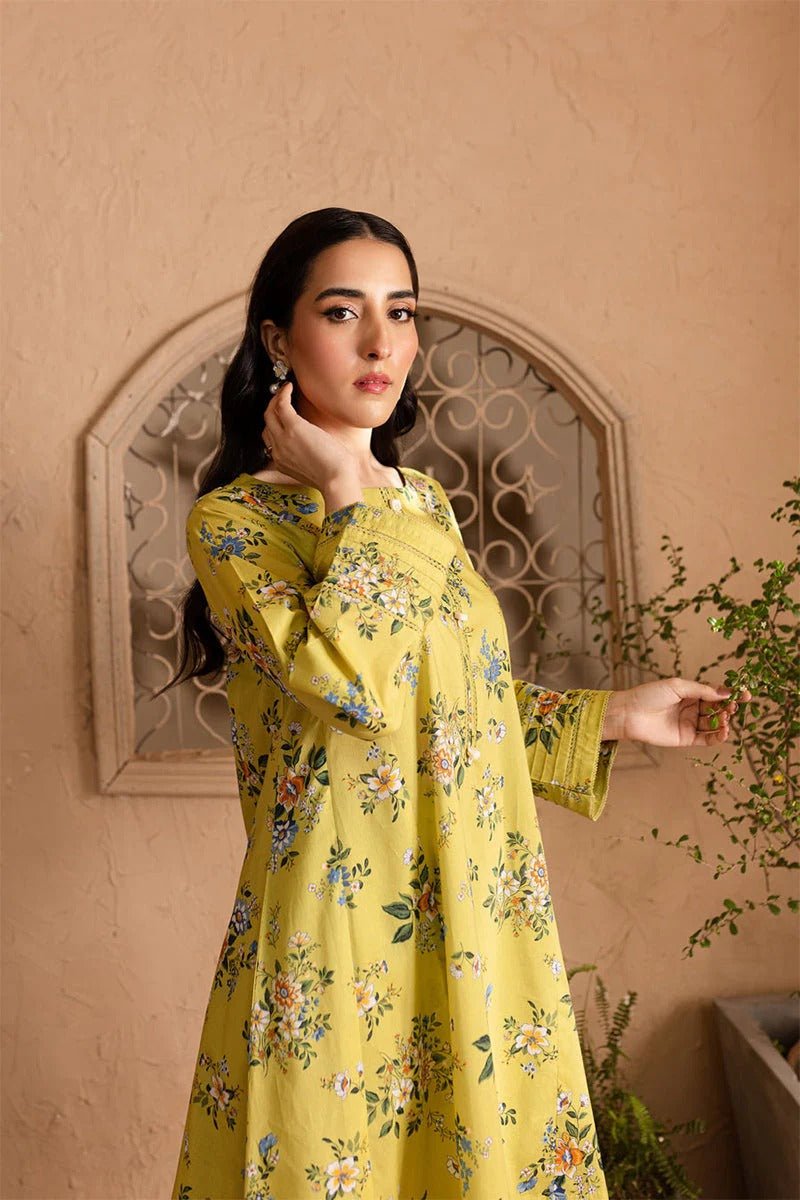 LULUSAR - 2PC DIGITAL SILK PRINTED ZN-1082