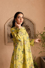 LULUSAR - 2PC DIGITAL SILK PRINTED ZN-1082
