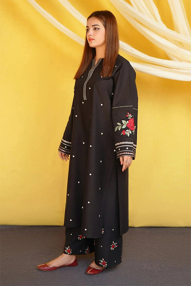 URGE - 2PC DHANAK EMBROIDERED ZN-1020