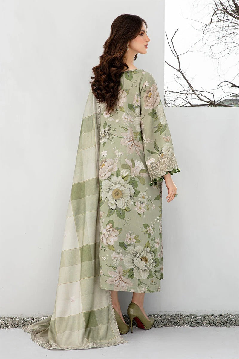 BAROQUE - 3PC KARANDI PRINTED ZN-1077