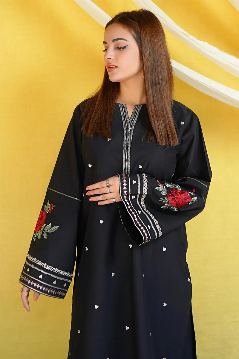 URGE - 2PC DHANAK EMBROIDERED ZN-1020