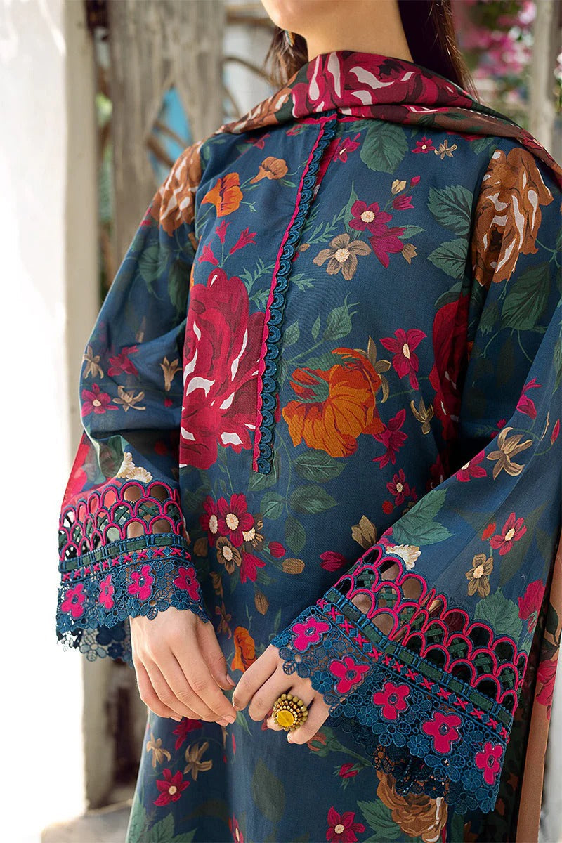 BAROQUE - 3PC KARANDI PRINTED ZN-1079