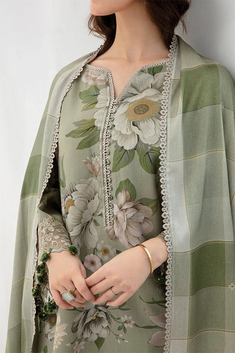 BAROQUE - 3PC KARANDI PRINTED ZN-1077