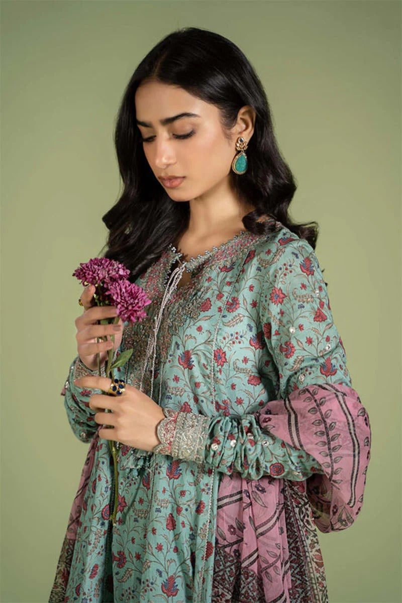 BAROQUE - 3PC KARANDI PRINTED ZN-1080
