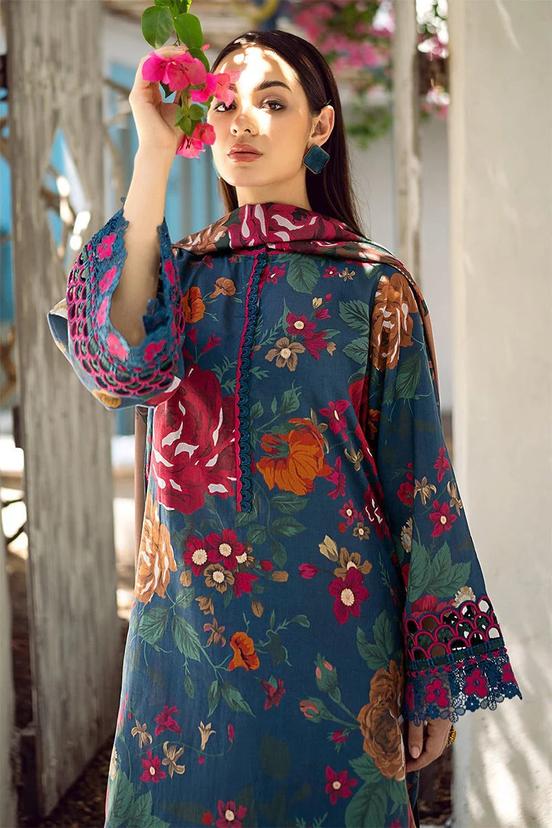 BAROQUE - 3PC KARANDI PRINTED ZN-1079