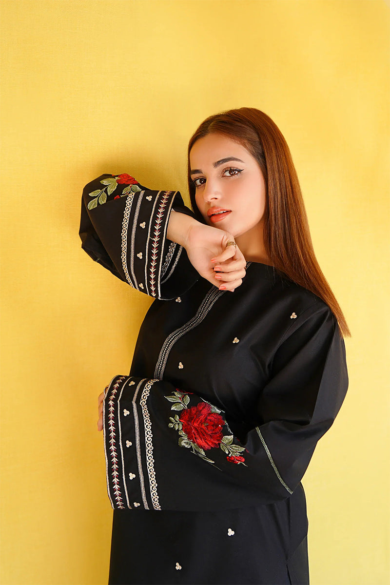 URGE - 2PC DHANAK EMBROIDERED ZN-1020