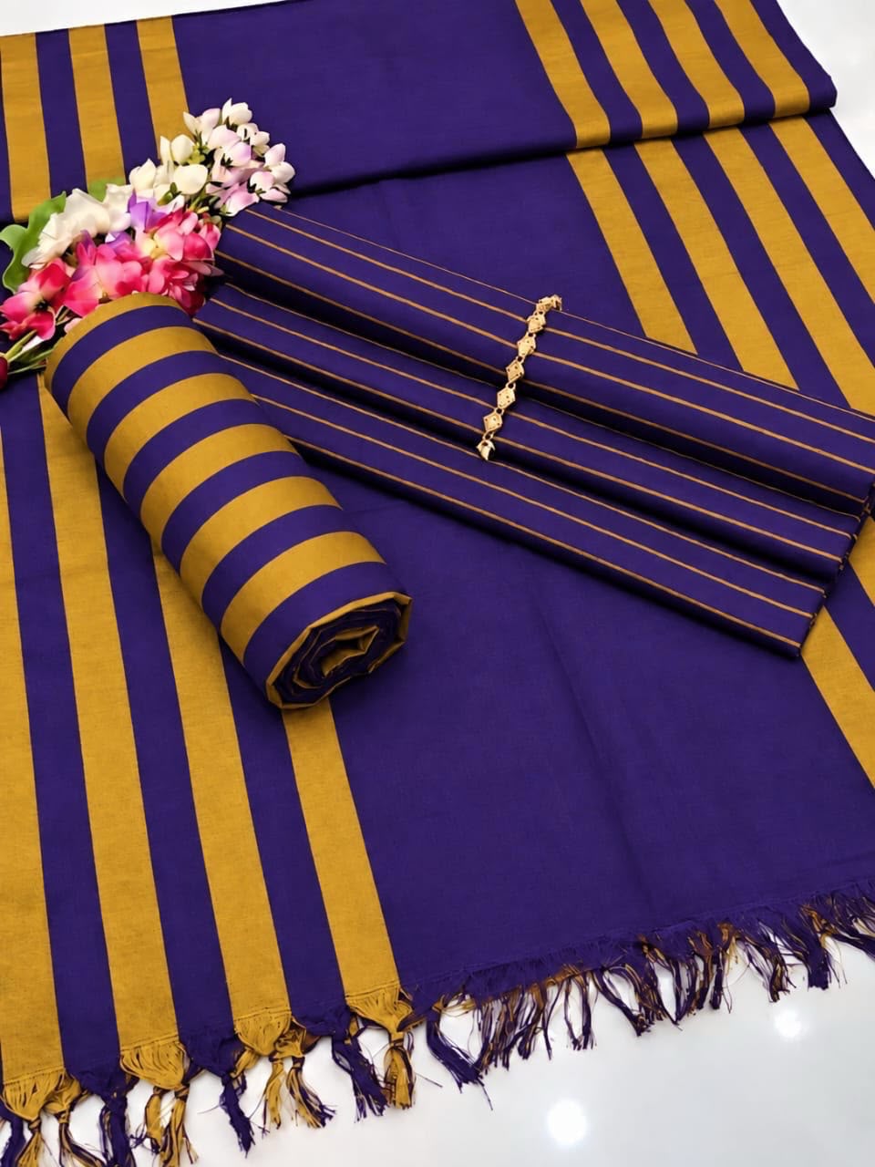 Marina Khaddi Sussi 3Piece Winter Special (Purple)